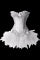 Ruffled Satin Corset